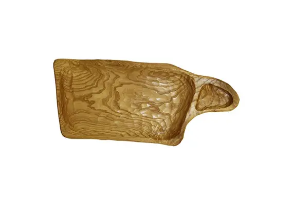 Ξύλινο σκαμμένο πλατό σερβιρίσματος, 1 θέση dip, από ξύλο Καστανιάς, 45x20cm SP-00040088 Ξύλινο σκαμμένο πλατό σερβιρίσματος, 1 θέση dip, από ξύλο Καστανιάς, 45x20cm SP-00040088