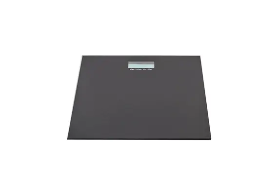 Ζυγαρια Μπανιου ψηφιακή, έως 150kg, μαύρη, 28x28x2cm, ESTIA ES/02-8819