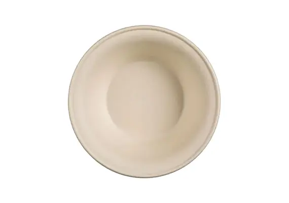 Σκεύος Σαλάτας, από ζαχαροκάλαμο, (1000cc), φ20.5cm, TESSERA (τιμή για 100 τεμάχια) QR1000B