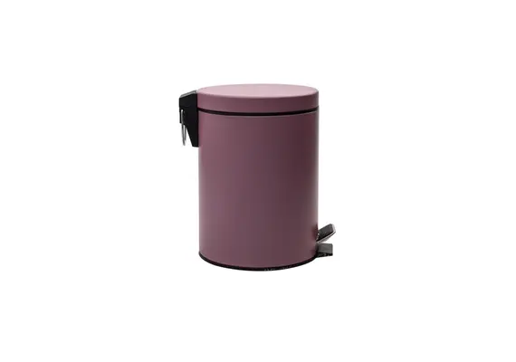 Κάδος πεντάλ, 5lt, φ20xΥ28cm, Σειρά Classic, σάπιο μήλο, μεταλλικός, ESTIA ES/02-3760