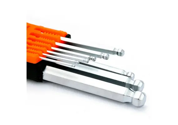 TOOLS 17645 Σετ εργαλείων Allen 9 μεγεθών με γαλβανιζέ επιφάνεια