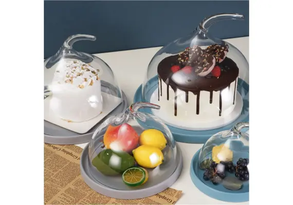 Καπάκι τουρτιέρας/δίσκου PC, φ30.8xΥ27.8cm, 782gr, CG1001-12