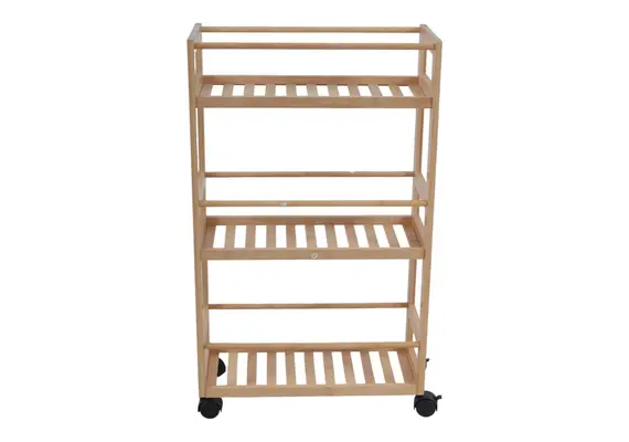 ΡΑΦΙΕΡΑ ΤΡΟΧΗΛΑΤΗ ΜΠΑΜΠΟΥ ΜΕ 3 ΡΑΦΙΑ ΠΟΛΛΑΠΛΩΝ ΧΡΗΣΕΩΝ 44,5x20x75εκ. ANKOR 824557