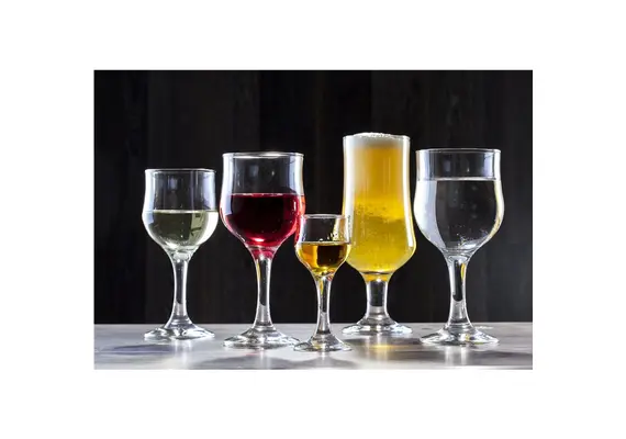 ​Γυάλινο Ποτήρι Cocktail, Μπύρας 43cl, φ7.7 x 20.7cm, Σειρά ARIADNE, UNIGLASS (τιμή για 6 τεμάχια) 92524