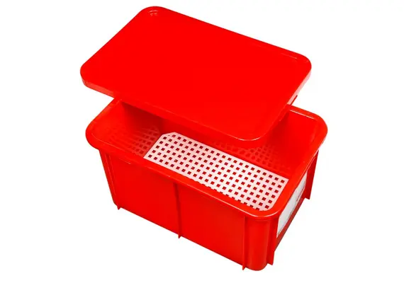 Σχάρα για τα δοχεία 25/35/55Lt, HDPE, 60x40x0.8cm, Gilac G100421