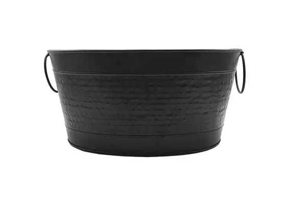 Σαμπανιέρα μαύρη γαλβανιζέ, σφυρήλατη, 47x35x23cm CHBU-41301/BK Σαμπανιέρα μαύρη γαλβανιζέ, σφυρήλατη, 47x35x23cm CHBU-41301/BK