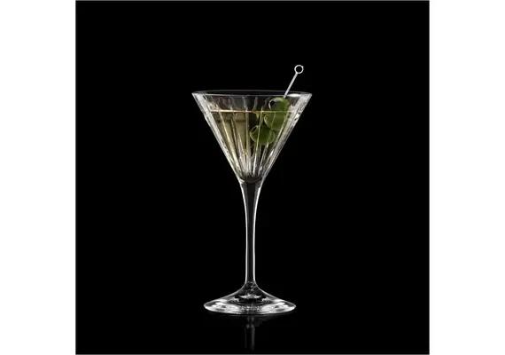 ​Ποτήρι Κρυσταλλίνης Martini 21cl, φ10.3x18cm, TIMELESS, RCR Ιταλίας (τιμή για 6 τεμάχια) TIMELESS-21 MARTINI