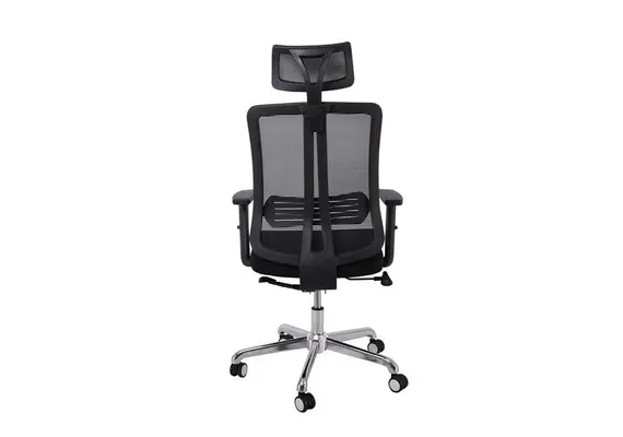 Z.EO543,1 BF9500 Πολυθρόνα Γραφείου Διευθυντή Mesh Μαύρο, 68x72x115/123cm Μπράτσα up-down