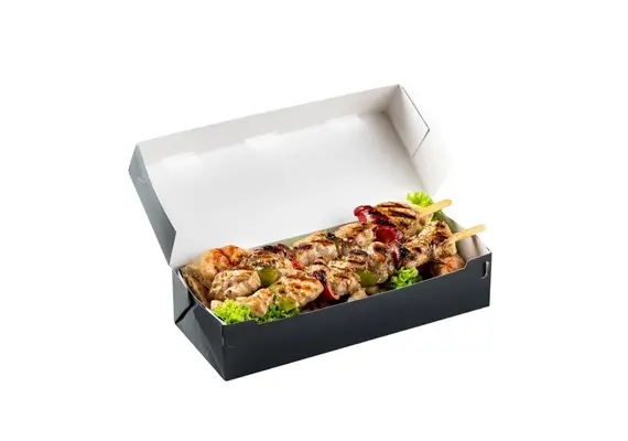 Αυτόματο κουτί ψητοπωλείου, Easy Eats, Καλαμάκι, 25.5x10x5.3cm, ROIS Bros (τιμή για 450 τεμάχια) P013536