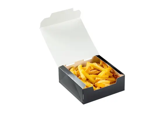 Αυτόματο κουτί ψητοπωλείου, Easy Eats, Πατάτας, 12.8x12.8x5cm, ROIS Bros (τιμή για 450 τεμάχια) P013540