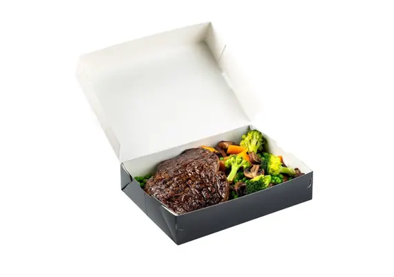 Αυτόματο κουτί ψητοπωλείου, Easy Eats, Large Box, 23x16.5x5cm, ROIS Bros (τιμή για 325 τεμάχια) P013535