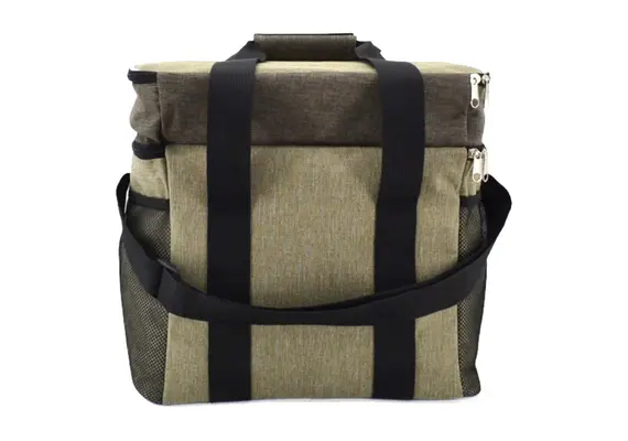 ΙΣΟΘΕΡΜΙΚΗ ΤΣΑΝΤΑ 2 ΘΕΣΕΩΝ 28lt ΜΠΕΖ-ΚΑΦΕ 26.5x32,5x33cm ANKOR 831517