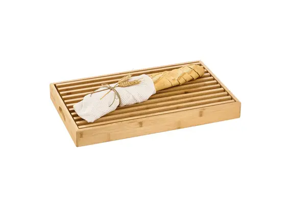 Πλάκα Κοπής Ψωμιού GN1/1 Με Δίσκο Τρίμματος Οικολογικό Bamboo TBR04-11-NT Πλάκα Κοπής Ψωμιού GN1/1 Με Δίσκο Τρίμματος Οικολογικό Bamboo TBR04-11-NT