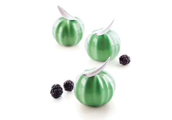 Καλούπι αντικολλητικό σιλικόνης, 30x18cm, 6 x 120ml, bloom (φ6.8xY5.2cm), SILIKOMART SK/BLOOM-120