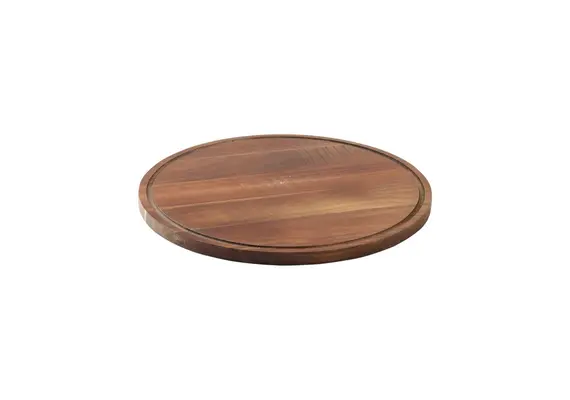 Βάση τουρτιέρας, από ξύλο ακακίας, φ31.5xΥ1.5cm, TableCraft (TC) 11440
