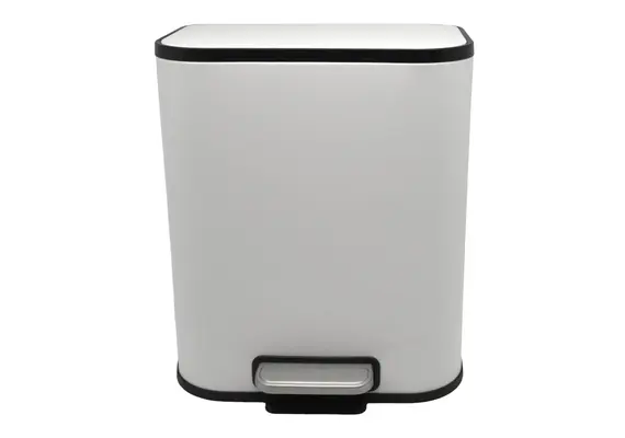 ΚΑΛΑΘΙ ΜΠΑΝΙΟΥ SOUL 5lt SOFT CLOSE ΜΕΤΑΛΛΙΚΟ ΑΣΠΡΟ ΜΑΤ 19.4x24x29,1cm ANKOR 837564