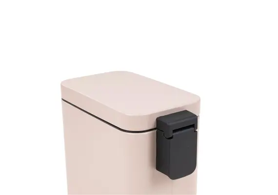 Κάδος με πεντάλ 5t, Soft Close, 29.2x14xΥ29.8cm, μεταλλικό σώμα, χρώμα nude ροζ ματ 982499-005NPI