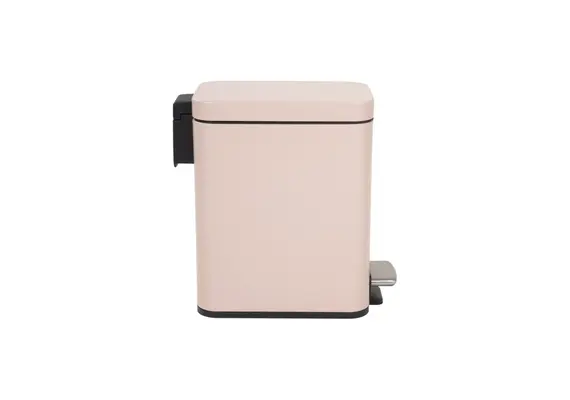 Κάδος με πεντάλ 5t, Soft Close, 29.2x14xΥ29.8cm, μεταλλικό σώμα, χρώμα nude ροζ ματ 982499-005NPI