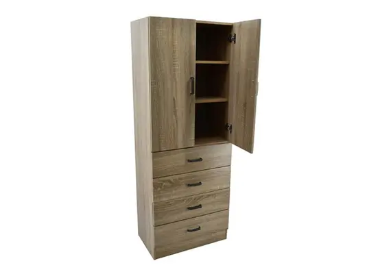 ΝΤΟΥΛΑΠΑ ΞΥΛΙΝΗ 60x38x160 εκ. 777945