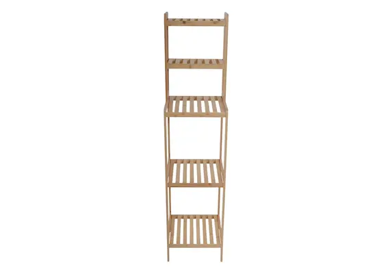 ΡΑΦΙΕΡΑ ΑΠΟ ΞΥΛΟ ΜΠΑΜΠOΥ ΜΕ 5 ΡΑΦΙΑ 30x30x127,5εκ. ANKOR 846887
