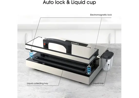 Συσκευή Vacuum, μπάρα 31cm (πλάτος 5mm), 550W, 54.1x26.2x14.2 Vesta USA. YJS780CFM-EU