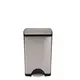 Κάδος απορριμάτων INOX 38L, με pedal, απαλό κλείσιμο. Simple Human. 40,1x31,8x65,3cm CW1814