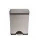 Κάδος απορριμμάτων 50lt, INOX με pedal, απαλό κλείσιμο. 50,3x32,5x65,3cm Simple Human. 31756/ CW1