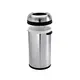 Κάδος απορριμάτων 60L, INOX, ανοιχτός. Φ40,9x75,7cm 32371/ CW1