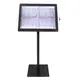 Σταντ πληροφοριών για 4 x Α4 με φωτισμό LED, 144 x 50cm. 16747/ MCS-4A4