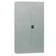 Z.E6008,1 ΝΤΟΥΛΑΠΑ με 4 Ράφια Μεταλλική Γκρι 90x40x185cm