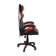Z.EO582,1 BF7850 Gaming πολυθρόνα Pu Μαύρο/Κόκκινο 63x70x117/127cm