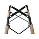 Z.E7085 ART Wood Βάση Τραπεζιού Φυσικό 54x54x70 / Eπιφάνειες 60-80cm