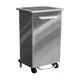 Κάδος τροχήλατος INOX με pedal και καπάκι, 90L, 47x37xΥ83cm 749A/90