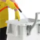 Κάδος 70Lt, με καπάκι & ρόδες φ10cm, γκρι, TTS Cleaning TTS.00005781