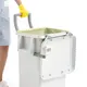 Κάδος 70Lt, με καπάκι & ρόδες φ10cm, γκρι, TTS Cleaning TTS.00005781