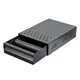 Knock Box υπολειμάτων καφέ carbon steel, με συρτάρι και διάτρητη οροφή,35x25xΥ9cm BR5609