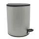ΚΑΛΑΘΙ ΜΠΑΝΙΟΥ 5lt INOX ΓΚΡΙ SOFT CLOSE ANKOR 817290
