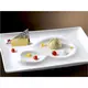 Πιατέλα Gourmet πορσελάνης, 30.6x20.7cm, Σειρά Selecta, Feng (τιμή για 4 τεμάχια) H8827