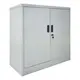 Z.E6000,1 ΝΤΟΥΛΑΠΙ με 1 Ράφι Μεταλλικό Γκρι 90x40x90cm