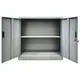 Z.E6000,1 ΝΤΟΥΛΑΠΙ με 1 Ράφι Μεταλλικό Γκρι 90x40x90cm