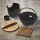 Δοχείο Shabu-Shabu φ17cm, με επιτραπέζια εστία, made in Japan NISKAND26-28F