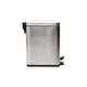 Κάδος πεντάλ 5lt Slim, 14x28xΥ31cm, Soft Close, INOX ματ, μεταλλικός, ESTIA ES/02-5542