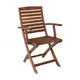 (MinQty) Z.E20203,9 SPOT πολυθρόνα πτυσσόμενη Ξύλο Acacia  55x54x90 cm  (Τιμή για 2 τεμάχια)