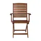 (MinQty) Z.E20203,9 SPOT πολυθρόνα πτυσσόμενη Ξύλο Acacia  55x54x90 cm  (Τιμή για 2 τεμάχια)