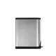 ​Κάδος απορριμάτων 20+20L, INOX με προστασία δαχτυλ. αποτ., με pedal, απαλό κλείσιμο CW2017