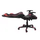 Z.EO577 BF8050 Gaming Πολυθρόνα Γραφείου, Ανάκλιση Πλάτης έως 90°, Pu Μαύρο - Κόκκινο 70x67/134x125/135cm