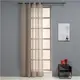 Κουρτίνα Linen Look 140x260h cm, 130gsm, μπεζ, με τρουκς, Artisti Italiani AI-IR-10687