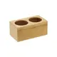 Βάση Bamboo για 2 καράφες, 29x15.5.Υ13cm, Leone S0131