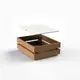 Crate Ουδέτερο Display GN1/2 Ξύλο Ακακίας και Plexi Frost 32,5x26,5cm για Ορεκτικά και Επιδόρπια ULV03-12-WG
