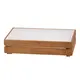 Crate Ουδέτερο Display GN1/1 Ξύλο Ακακίας και Plexi Frost 32,5x53cm για Ορεκτικά και Επιδόρπια ULV03-11-WG